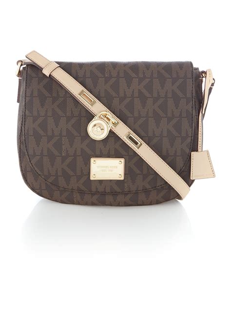 michael kors brown crossbody bag uk|brown suede Michael Kors handbags.